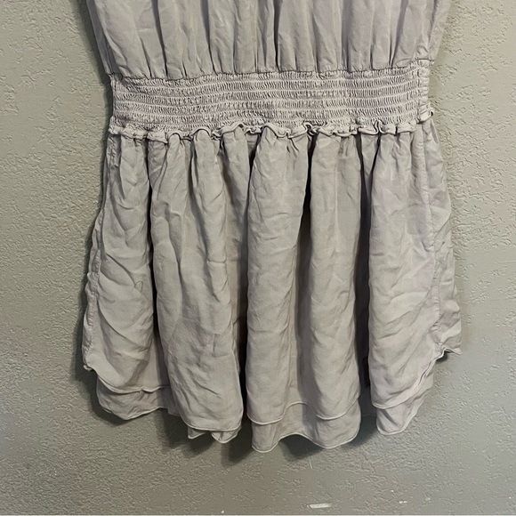 Women's On the Road Grey Button Front Dress - Picture 7 of 9